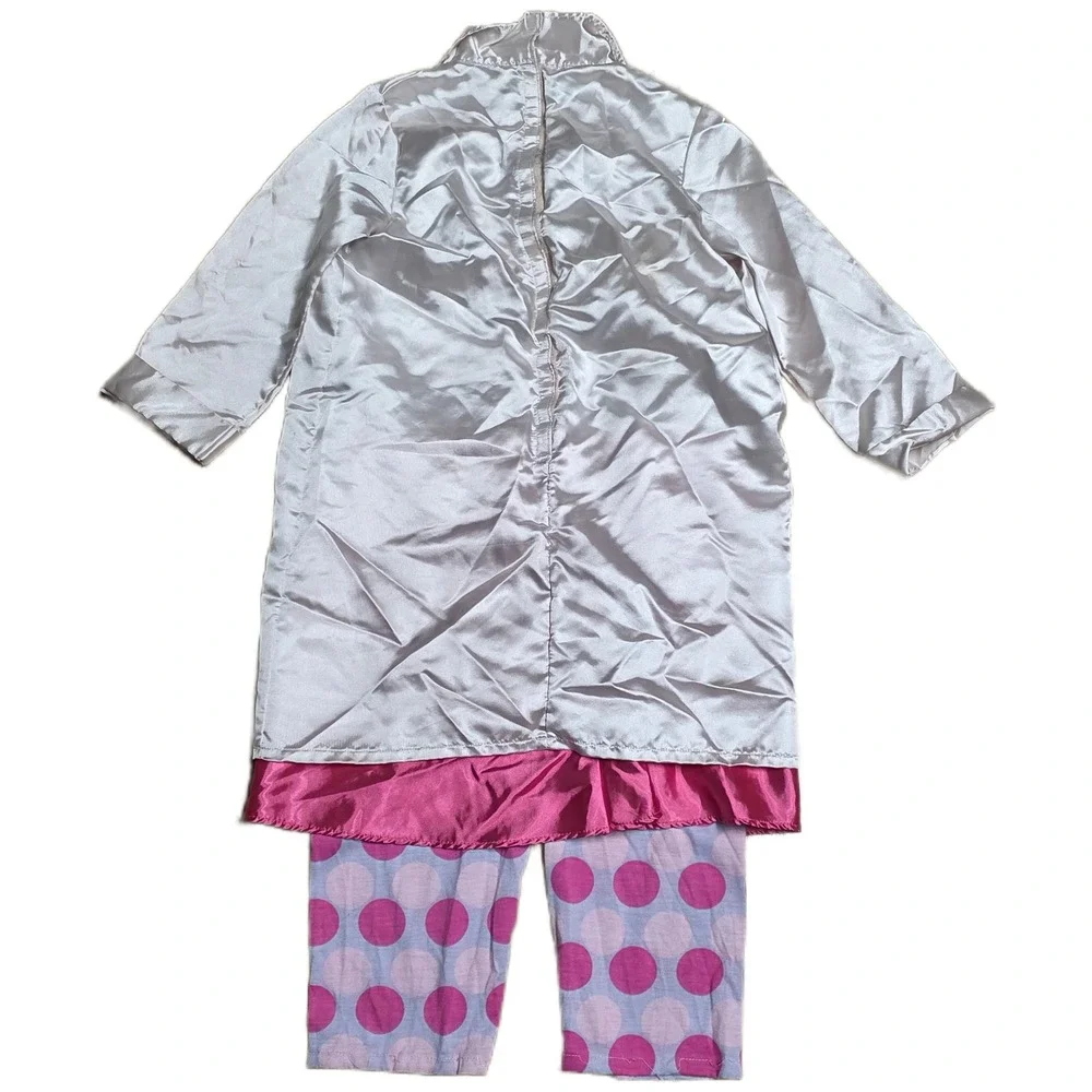 Disney Doc McStuffins Costume Girl's Size 4T/5T Doctor Coat Dress Up Play Outfit